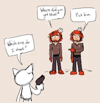 Blue and Kat